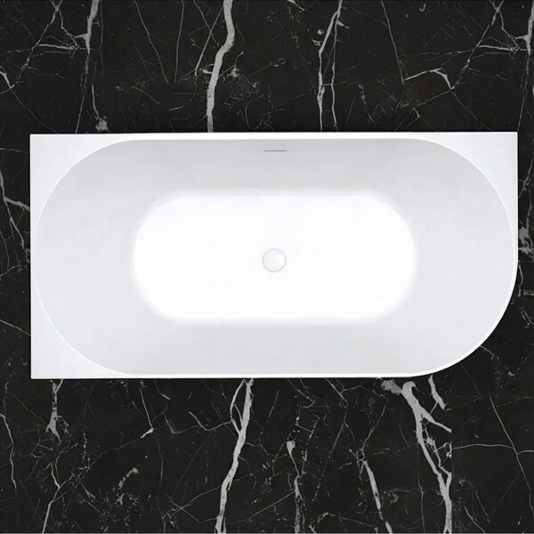Corner Acrylic Bathtub Bellanto Slim 170 Left