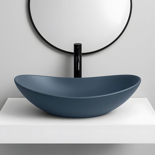 Countertop Basin Rea Royal Olive Matt