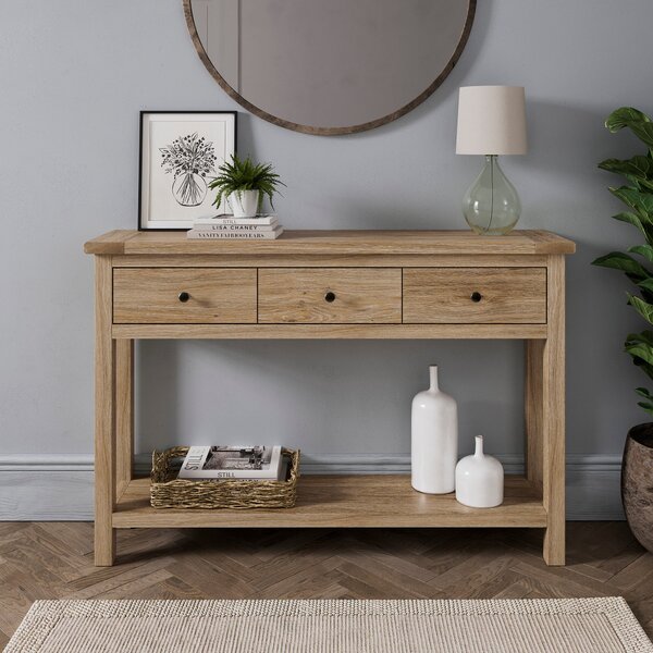 Olney Console Table Oak