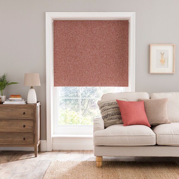 Walcot Orange Umber Blackout Roller Blind Orange Umber