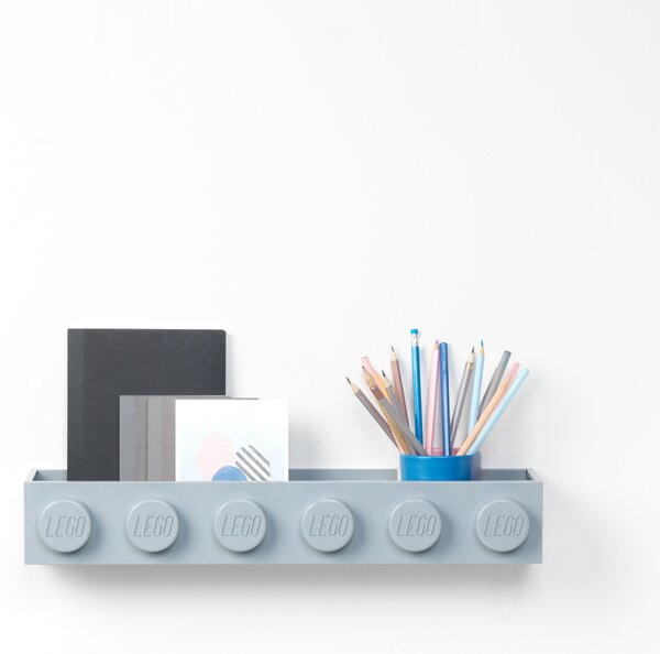 LEGO Book Rack Stone (Grey)