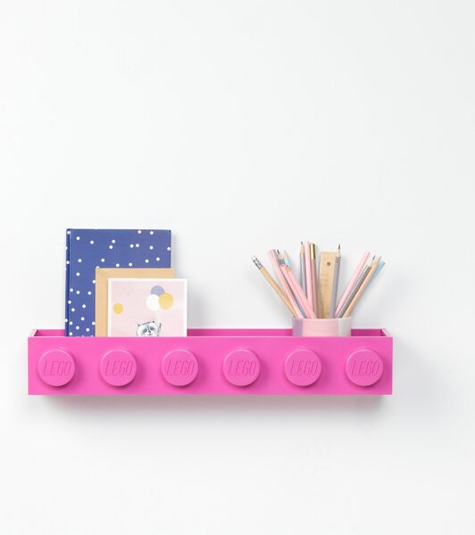 LEGO Book Rack Pink