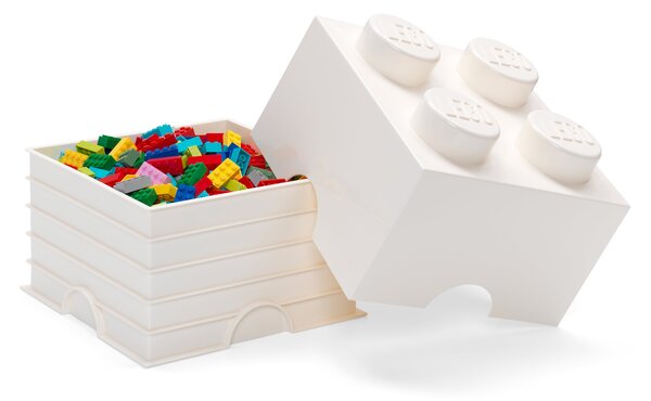 LEGO 4 Brick Storage Box White