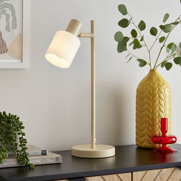 Erik Metal Adjustable Table Lamp White