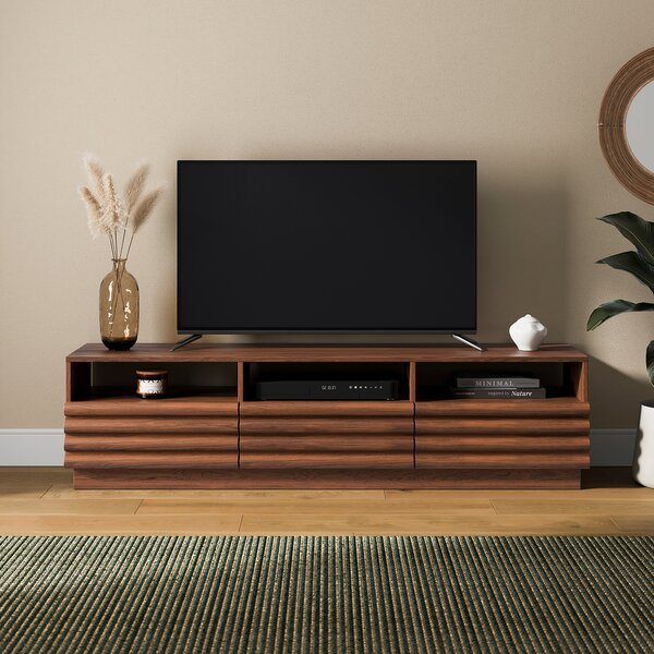 Dax Wide TV Stand for TVs up to 60 Walnut