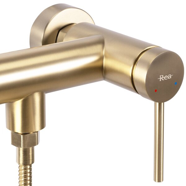 Shower faucet REA FOSS Brush Gold