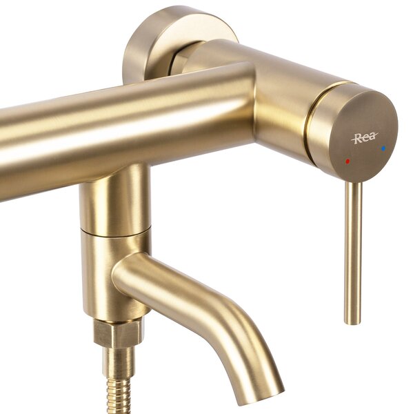 Bath faucet REA Clif Brush Gold