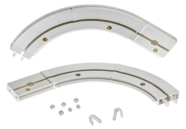 Set of 2 Curtain Track Arches (Rail-end Arch)