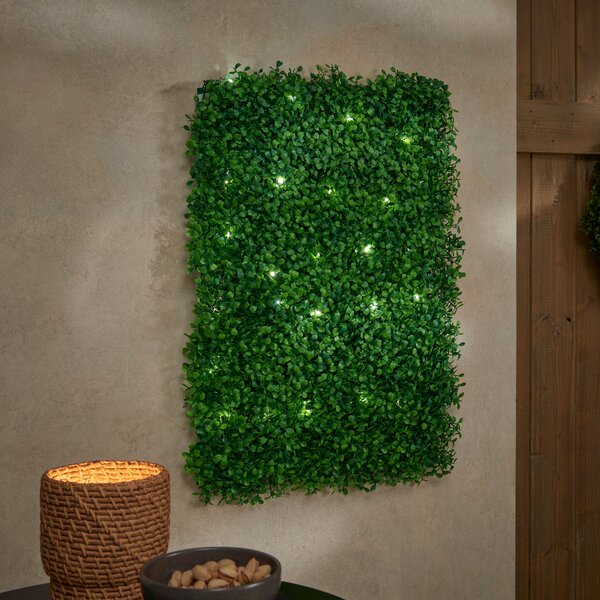 Wall Panel with LED Lights Green
