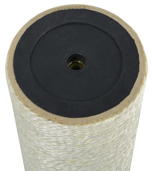 Cat Scratching Post 8x30 cm 8 mm Beige