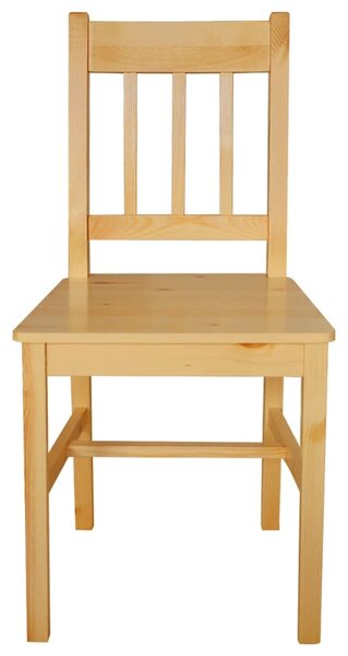 Dining Chairs 4 pcs Pinewood