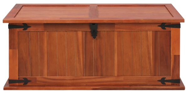 Storage Chest 90x45x40 cm Solid Acacia Wood