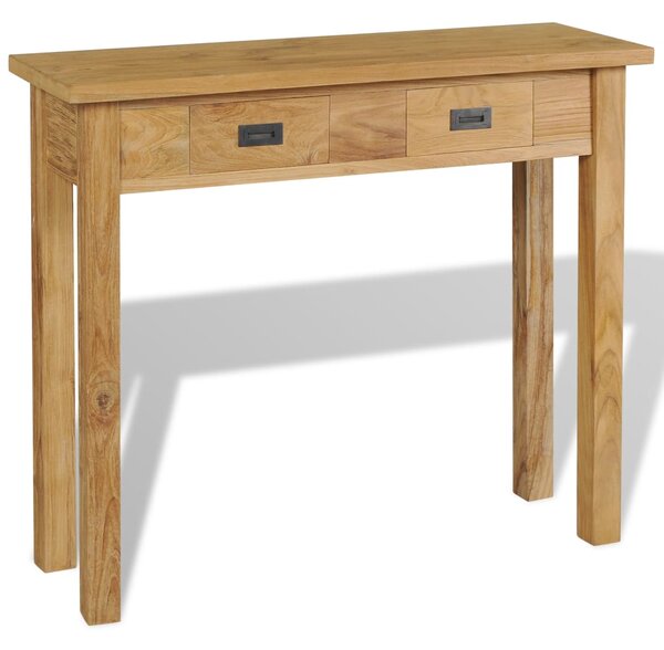 Console Table Solid Teak 90x30x80 cm