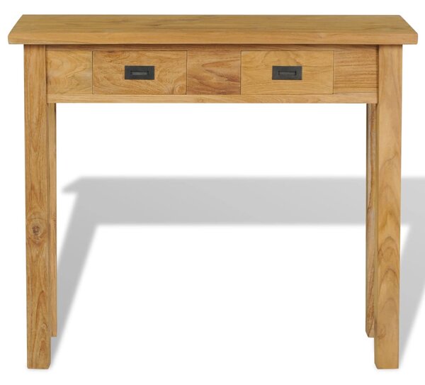 Console Table Solid Teak 90x30x80 cm