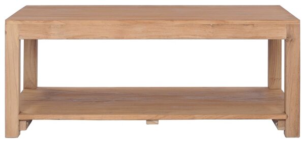 Coffee Table 100x50x40 cm Solid Teak Wood