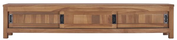 TV Cabinet 150x30x30 cm Solid Teak Wood