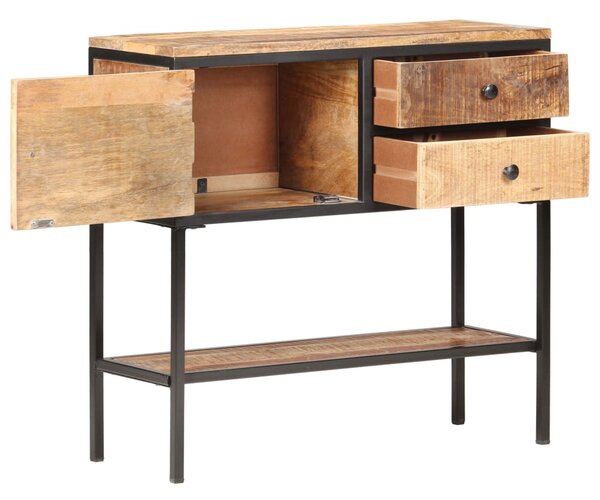 Sideboard 85x30x80 cm Rough Mango Wood