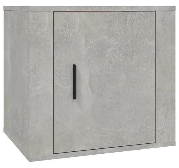 Bedside Cabinet Concrete Grey 50x39x47 cm