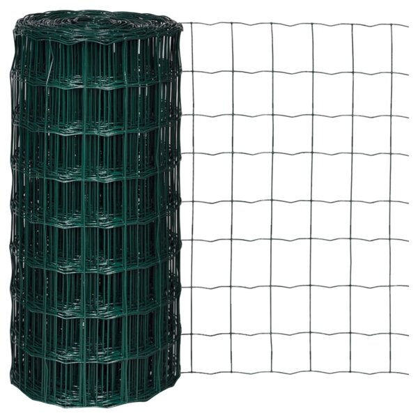 Euro Fence Steel 10x0.8 m Green