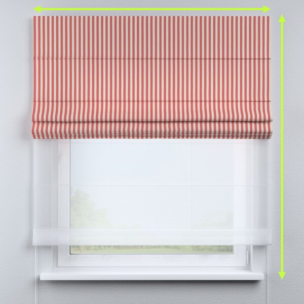 Double layered Roman blind DUO