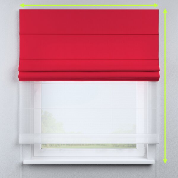 Double layered Roman blind DUO