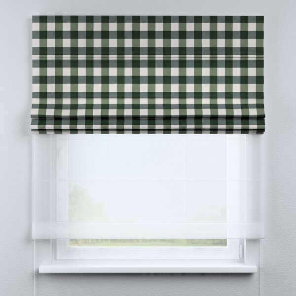 Double layered Roman blind DUO
