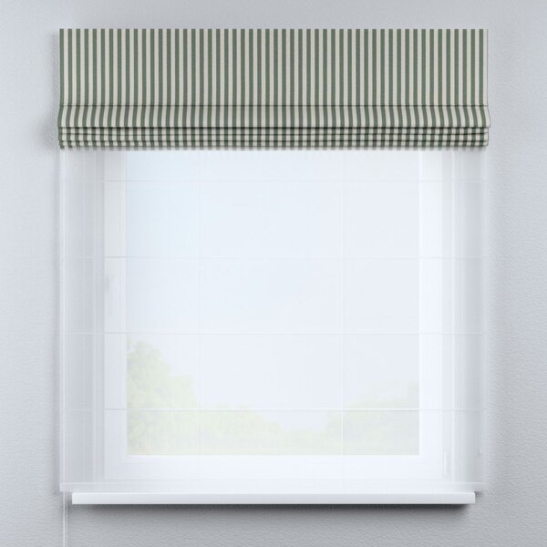 Voile and fabric roman blind (DUO II)