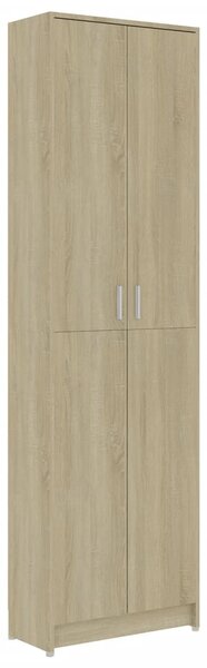 Hallway Wardrobe Sonoma Oak 55x25x189 cm Engineered Wood