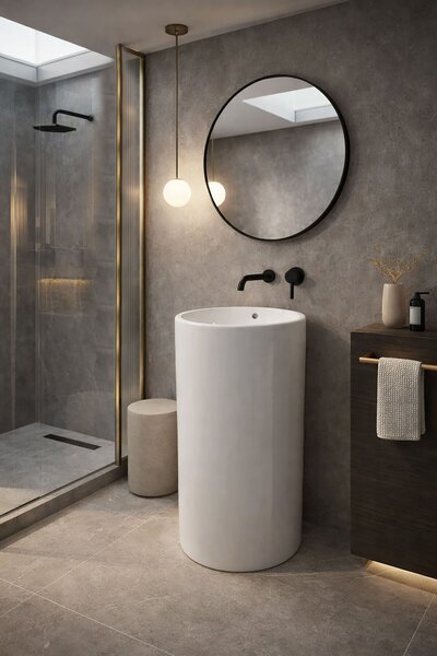 Free-standing washbasin Rea Estera