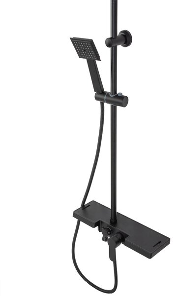 Shower system Rea Bravo Black