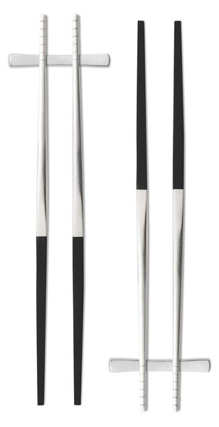 Gense Focus de Luxe chopsticks 4+2 stainless steel