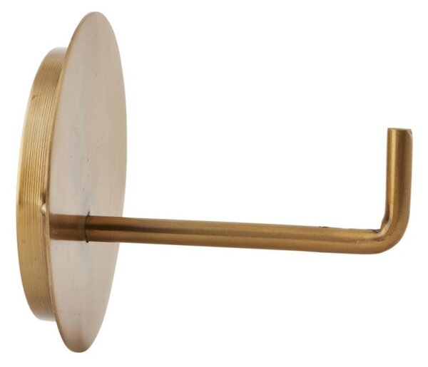 House Doctor Text toilet paper holder brass