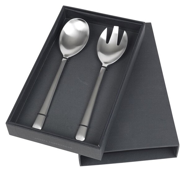 Broste Copenhagen Hune salad cutlery 2-pack brushed satine