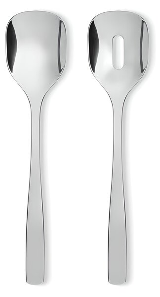 Alessi KnifeForkSpoon salad set Stainless steel