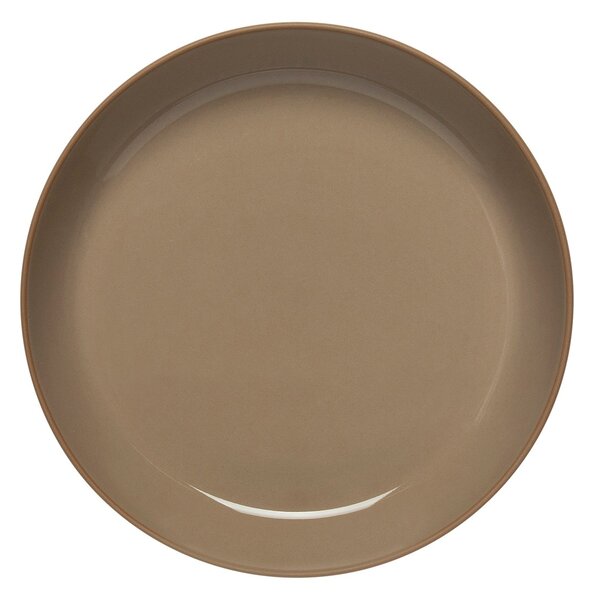 Marimekko Oiva plate 20.5 cm brown