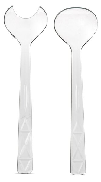 Sagaform Picknick salad cutlery 2 pieces Clear