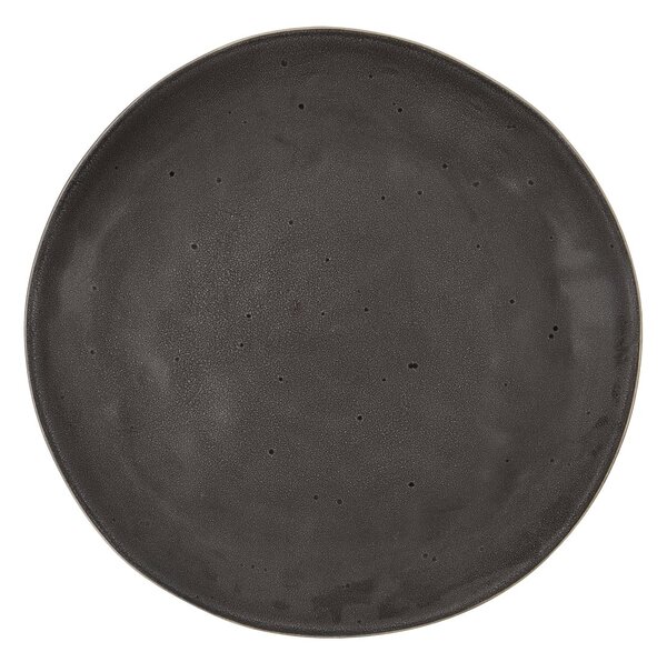 House Doctor Rustic dinner plate Ø27.5 cm Dark grey