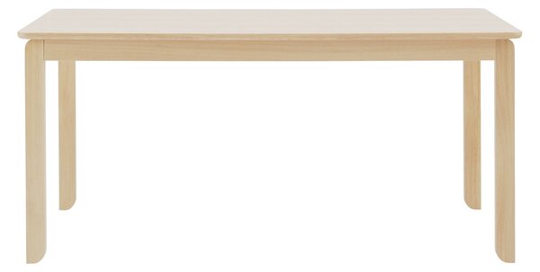 1898 Alfred dining table 90x160 cm White pigmented oak