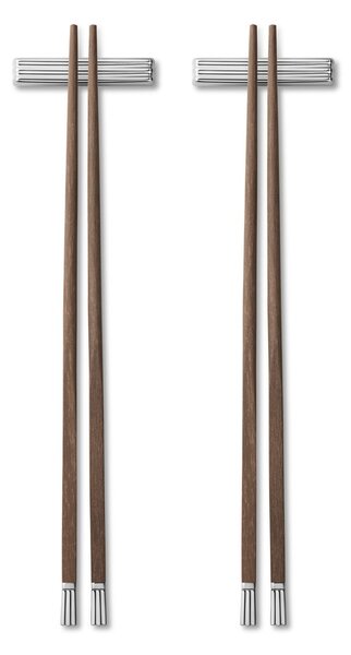 Georg Jensen Bernadotte chopsticks 2-pack Manilkara