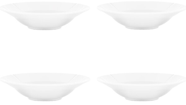 Rosendahl Grand Cru deep plate Ø25 cm 4-pack White