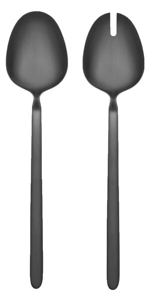 Blomus STELLA salad cutlery black 2-pack 28 cm