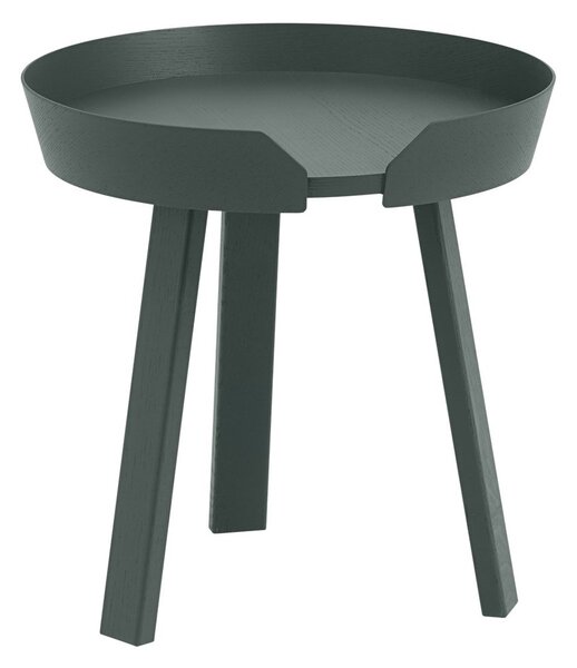 Muuto Around table small Dark green