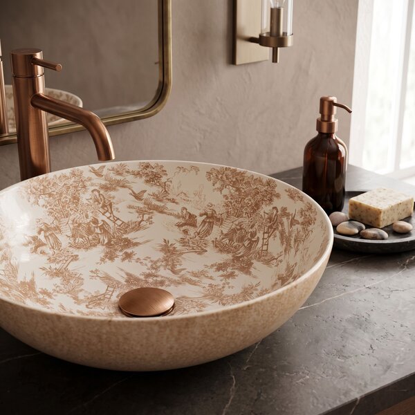 Countertop Basin Rea Juliana Brown