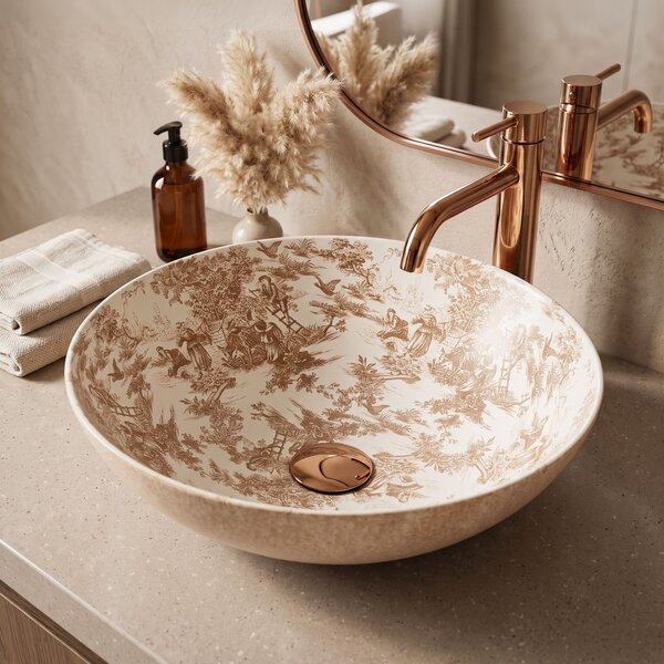 Countertop Basin Rea Juliana Brown