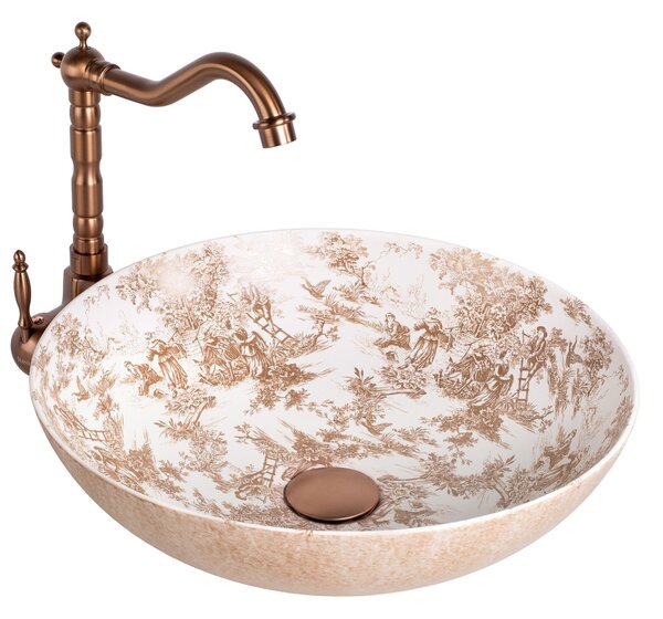 Countertop Basin Rea Juliana Brown