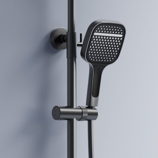 Shower set REA Bari Titanium