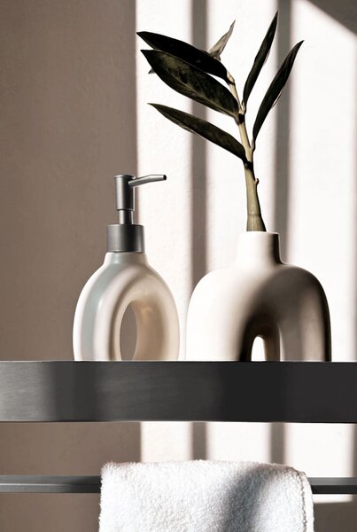 Bathroom shelf SF01 45cm steel brush