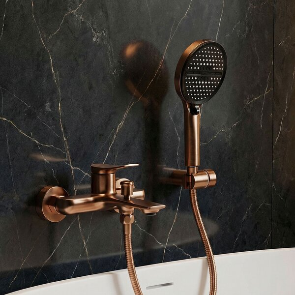 Bathtub faucet PREMIUM REA Vision Brush Copper