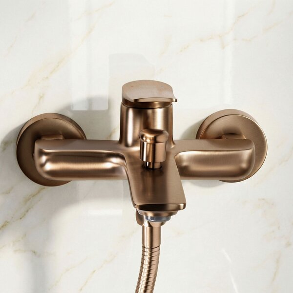 Bathtub faucet PREMIUM REA Vision Brush Copper