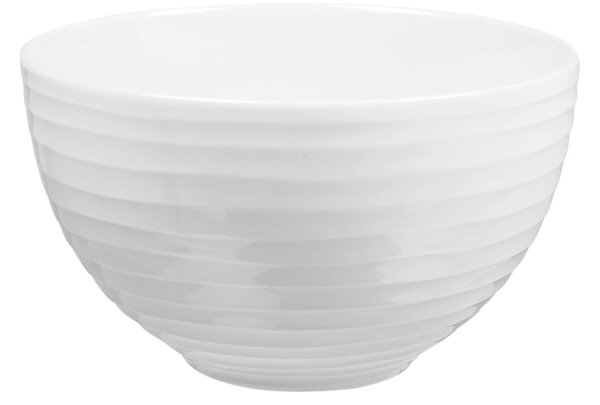 Design House Stockholm Blond breakfast bowl 60 cl stripe white